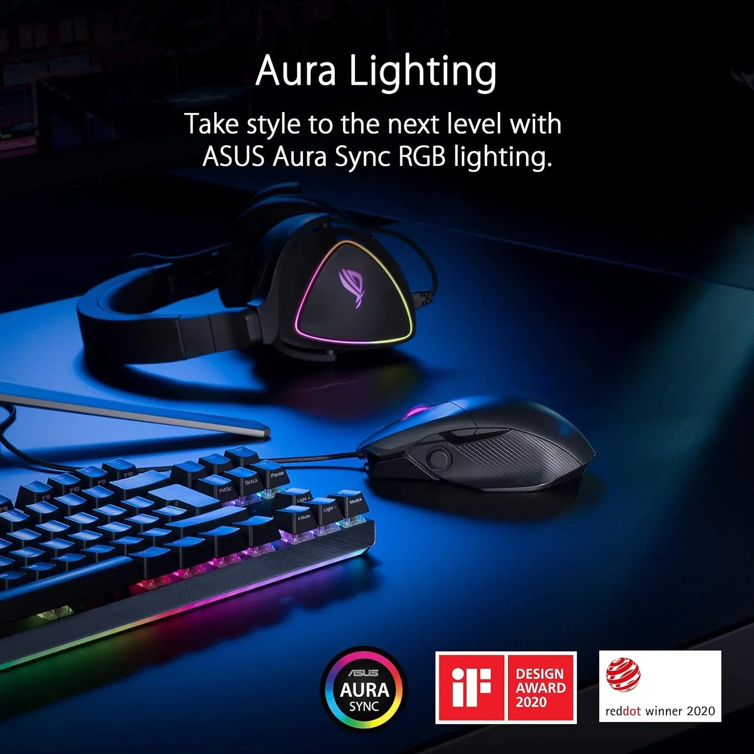 Mouse Gaming ASUS Mouse ottico da gioco ROG Chakram Core | Mouse da gioco cablato | Joystick programmabile, sensore 16000 dpi, design con prese a pressione, peso regolabile del mouse - BREUNOR