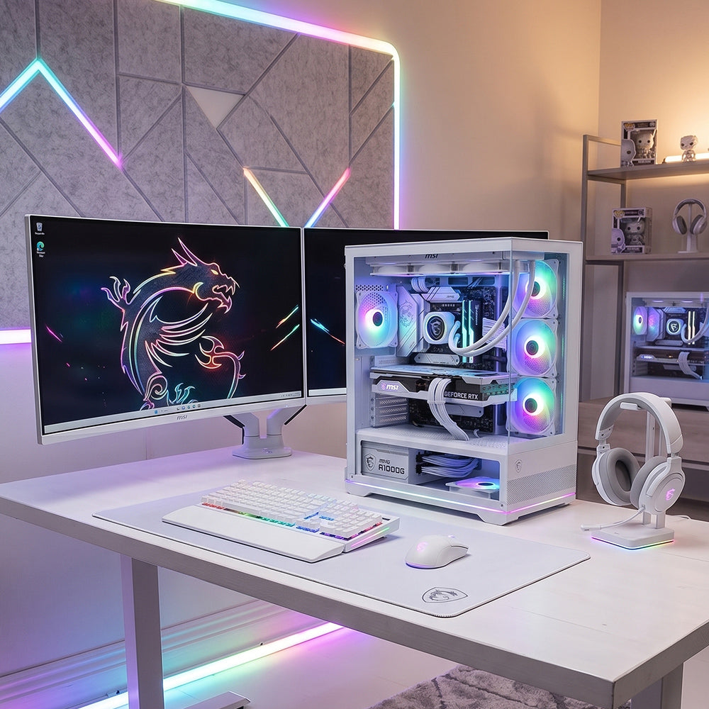 BREUNOR BALDER - PC Gaming Ryzen 7 7800X3D, RTX 5070 12GB, RAM 32GB DDr5 6000MHz, SSD 2000GB NVMe, Dissipatore a Liquido 360mm, Windows 11 PRO