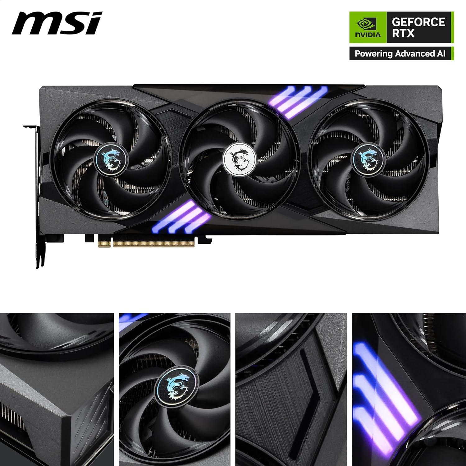 Scheda Video MSI GeForce RTX™ 5070 12G GAMING TRIO OC Scheda Video – GDDR7, 28Gbps, PCIe 5.0, HDMI 2.1, DP 2.1, 2625 MHz