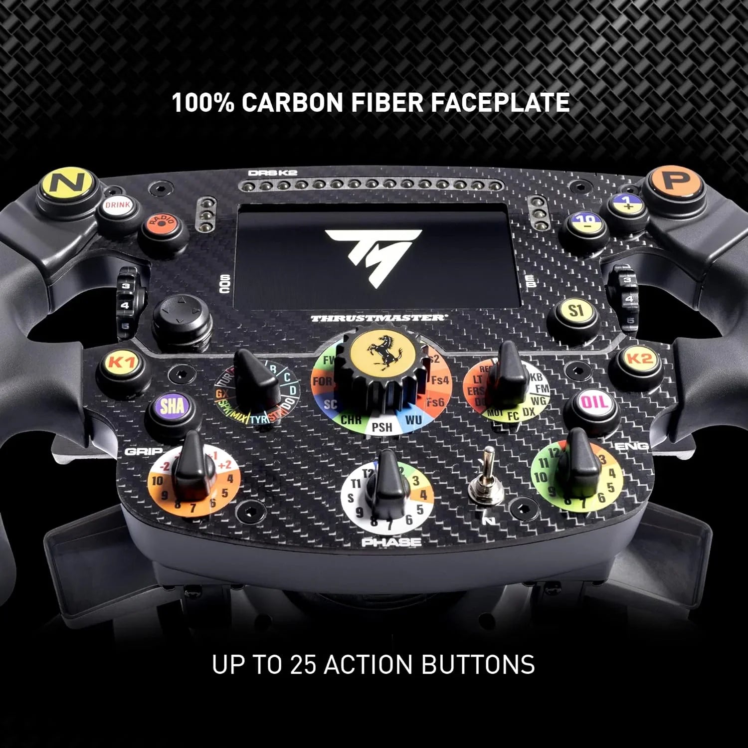CONTROLLER JOYPAD PER SIMULATORI DI GUIDA , Thrustmaster SF1000 Wheel Add-On Ferrari SF1000 Edition Per PS5 / PS4 / Xbox Series X,S / Xbox One / PC - BREUNOR
