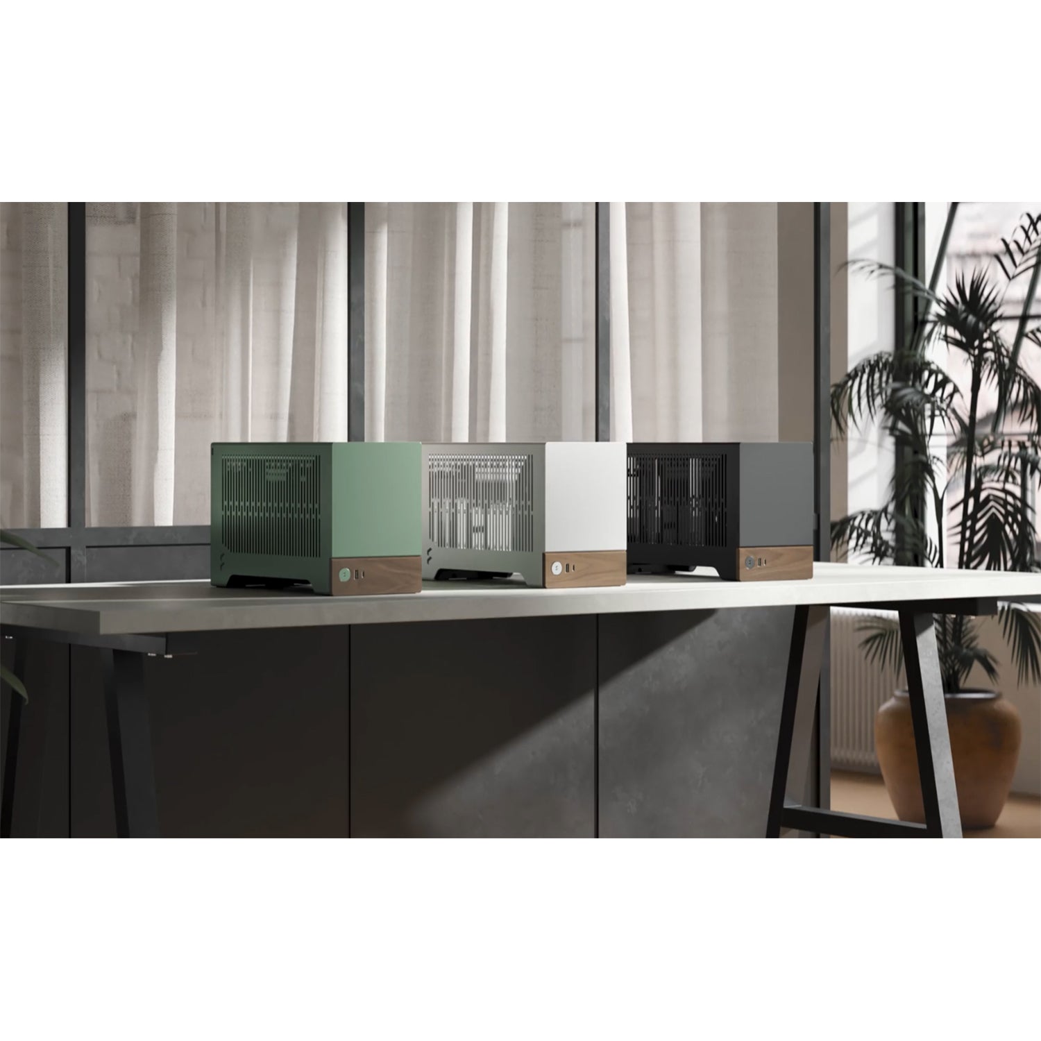 BREUNOR ATLANTE - Mini PC Gaming Intel i5 14600K , Rtx 5060 Ti 16Gb, RAM 32GB DDr5 , NVMe 1TB, Cooler Noctua , Pc Da Gaming ITX, Windows 11