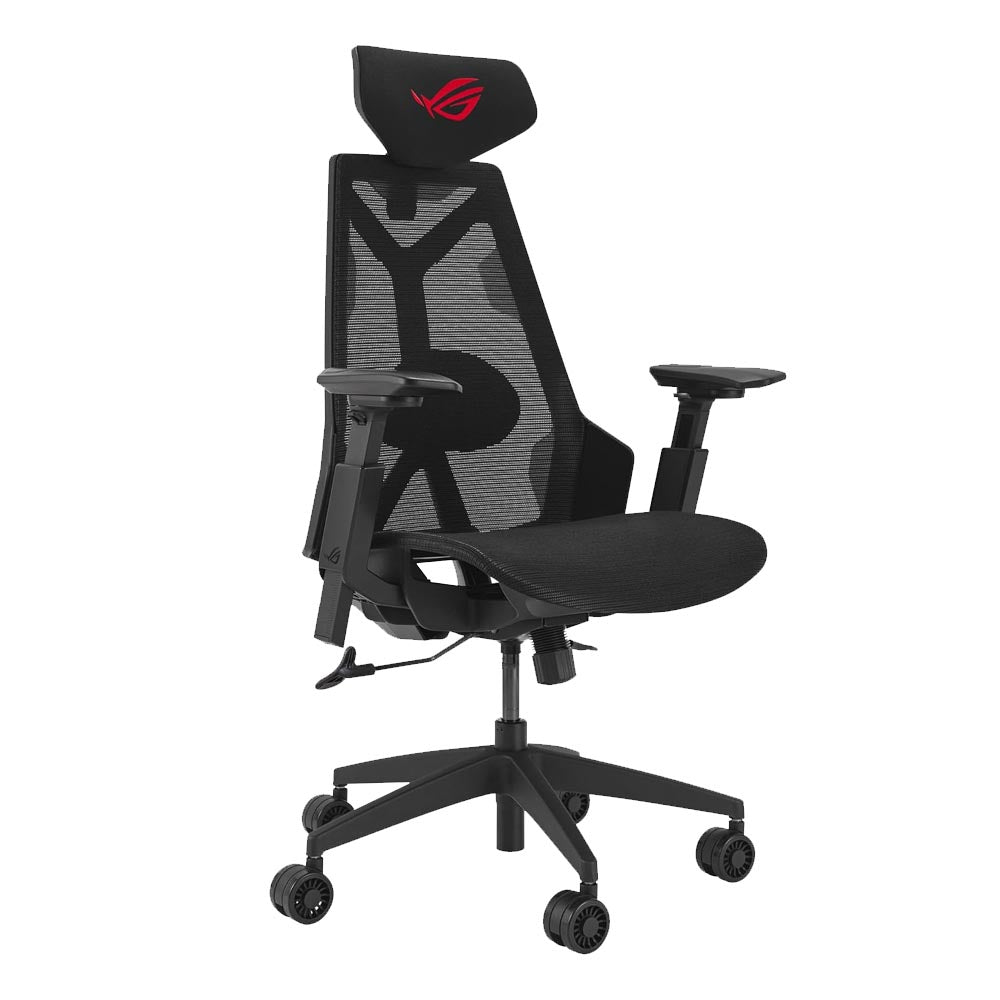 ASUS ROG DESTRIER CORE Sedia Gaming Ergonomica, Supporto Lombare Integrato, Braccioli Imbottiti