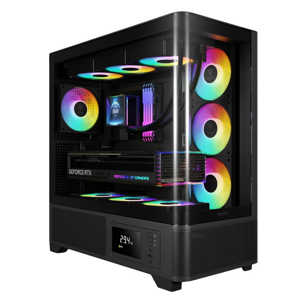 BREUNOR NOW - PC Gaming Ryzen 5 7500X3D, RTX 5060Ti 8GB, RAM 16GB DDr5 6000MHz, SSD 1000GB NVMe,Windows 11 PRO