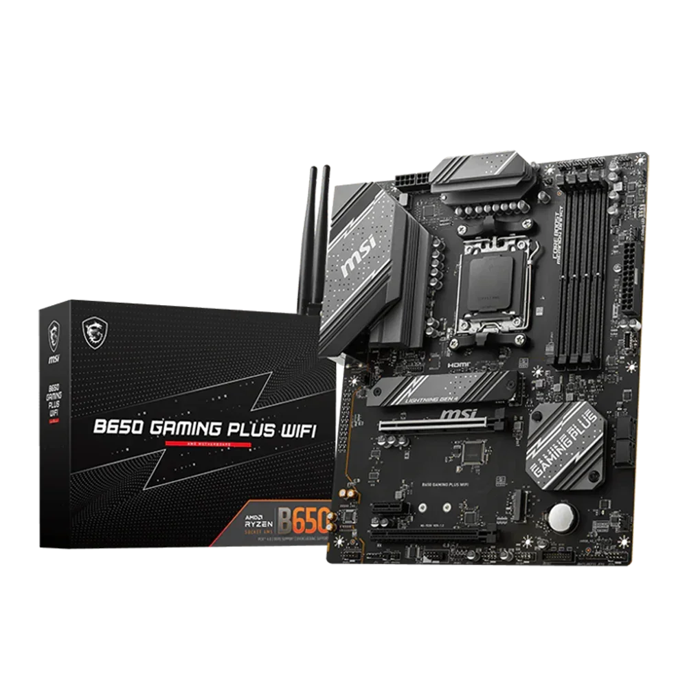 BREUNOR LOKI - PC Gaming Ryzen 5 7600, RTX 5070 12GB, RAM 32GB DDr5 , SSD 1000GB NVMe, Dissipatore a Torre, Windows 11 PRO + Monitor Gaming MSI 24,5" - BREUNOR