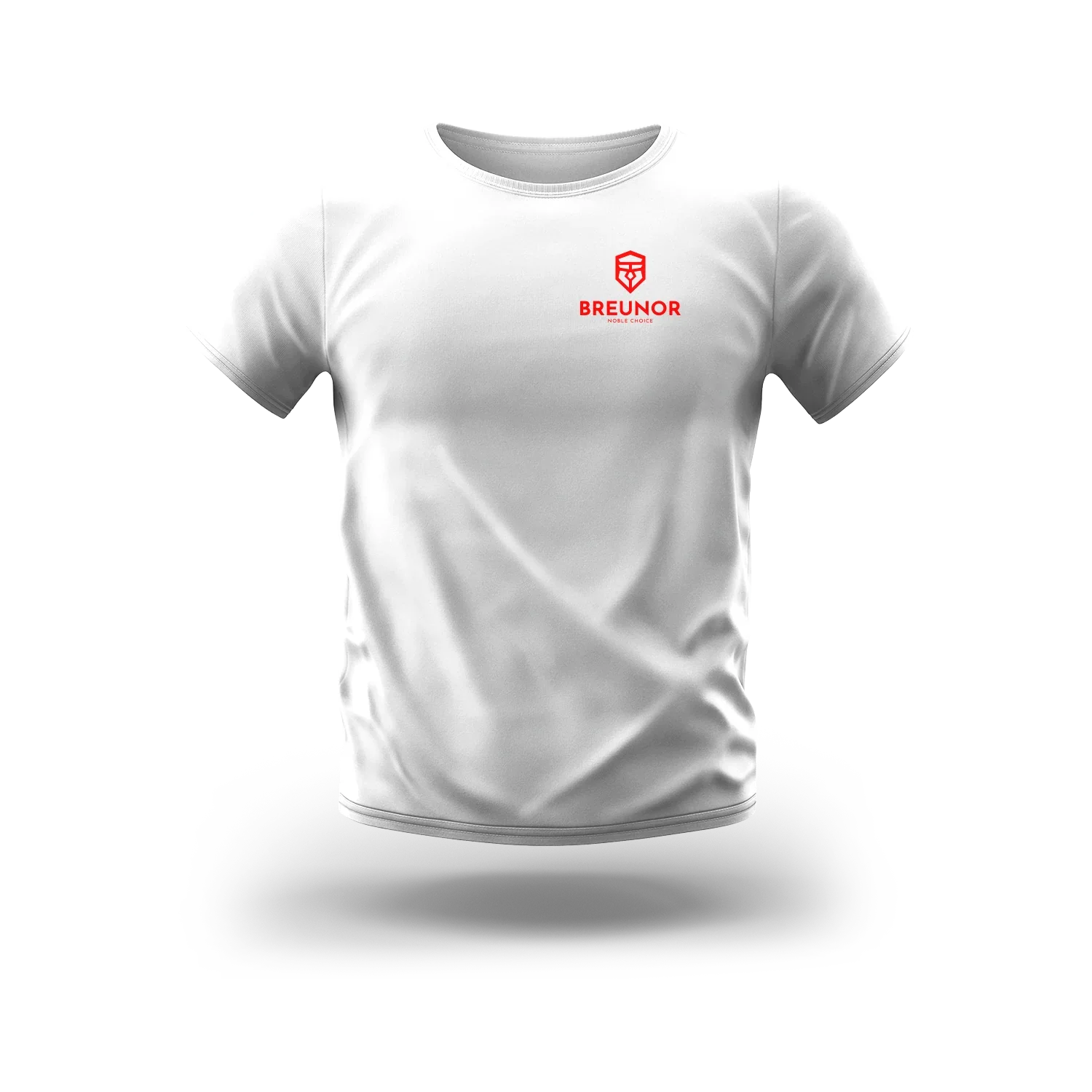 T-Shirt Breunor Bianca 100% Cotone – Taglia XXL – Maglietta Unisex di Qualità - BREUNOR
