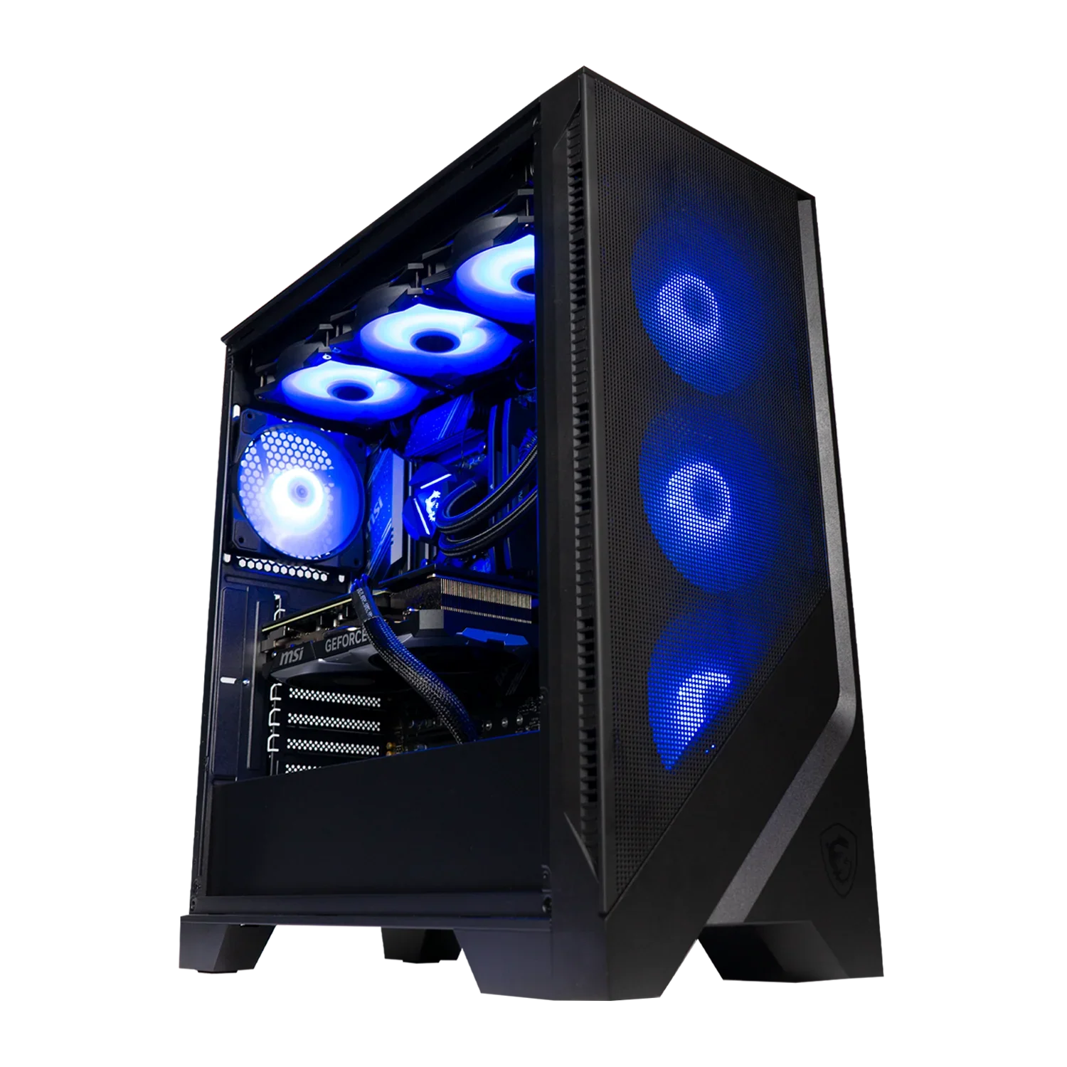 BREUNOR CERBERUS - PC Gaming Intel i7 14700K, RTX 5070 12GB, RAM 32GB DDr5 , SSD 2TB NVMe, AIO 360mm, Windows 11 PRO + Monitor Gaming MSI 24,5" - BREUNOR
