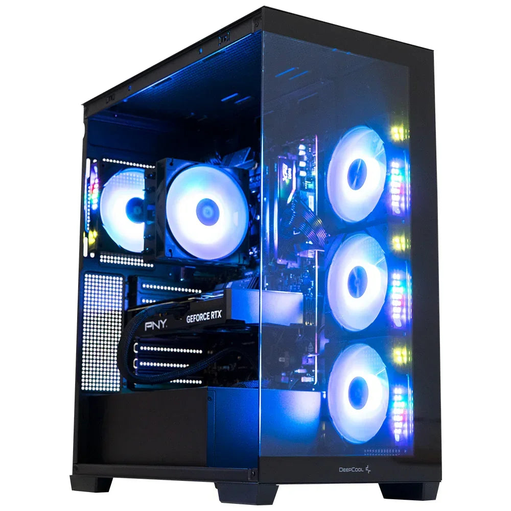 BREUNOR SHIROHIGE - Pc Gaming Ryzen 7 5800X, RTX 5060 Ti 8Gb, SSD NVMe 1000GB, RAM 32GB DDR4 3600MHz, Dissipatore a Torre, Windows 11 Pro - BREUNOR