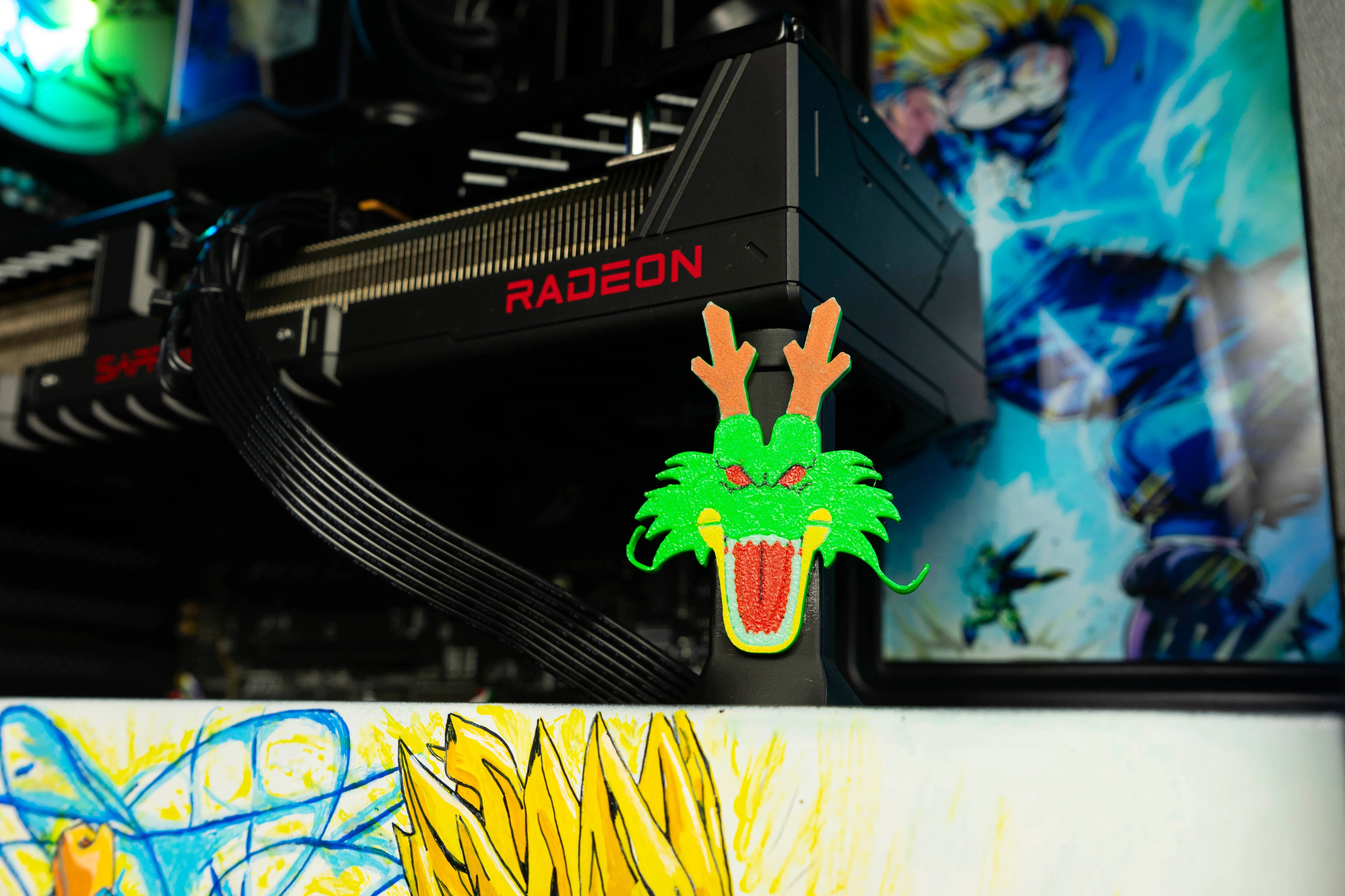 BREUNOR GOHAN V1 - PC Gaming Intel i7 14700K, RX 9070XT 16GB, RAM 32GB DDr5 , SSD 1TB NVMe, AIO 360mm LCD, Windows 11 PRO - BREUNOR