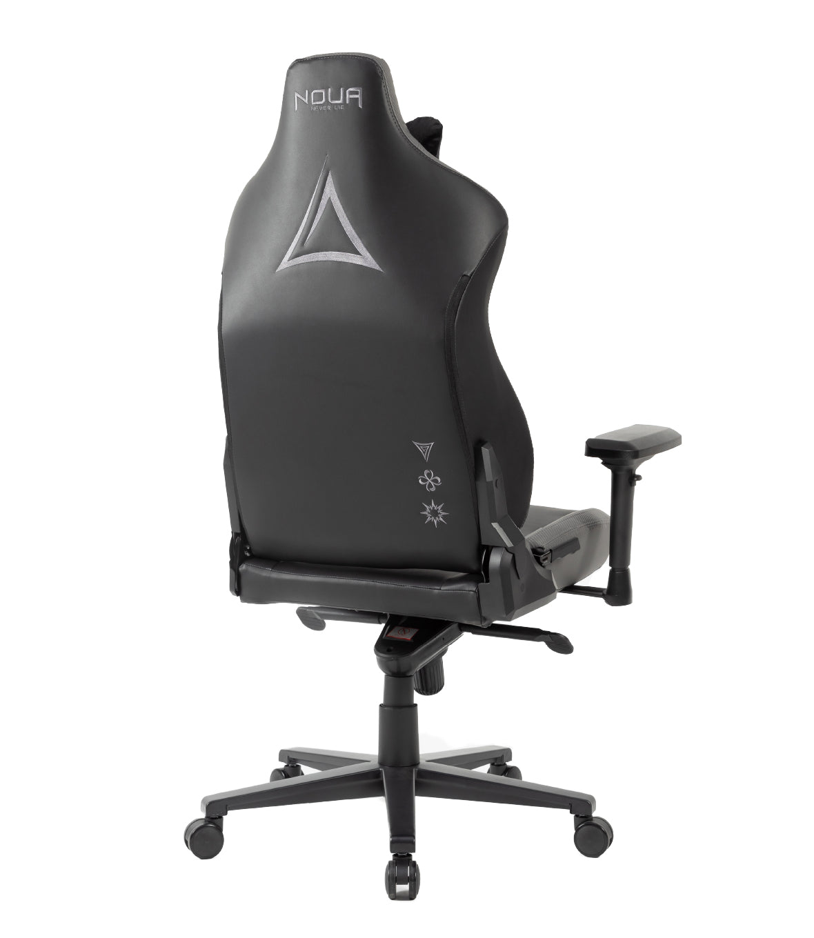 SEDIA GAMING NOUA BLAZE ERGONOMICA CON CUSCINO MAGNETICO MEMORY FOAM E BRACCIOLI 4D ( Black/Gray)