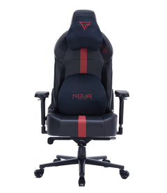 SEDIA GAMING NOUA GROUND ERGONOMICA CON BRACCIOLI 4D MAGNETICI, MECCANISMO FROG E SCHIENALE RECLINABILE 160° ( Black/Red)