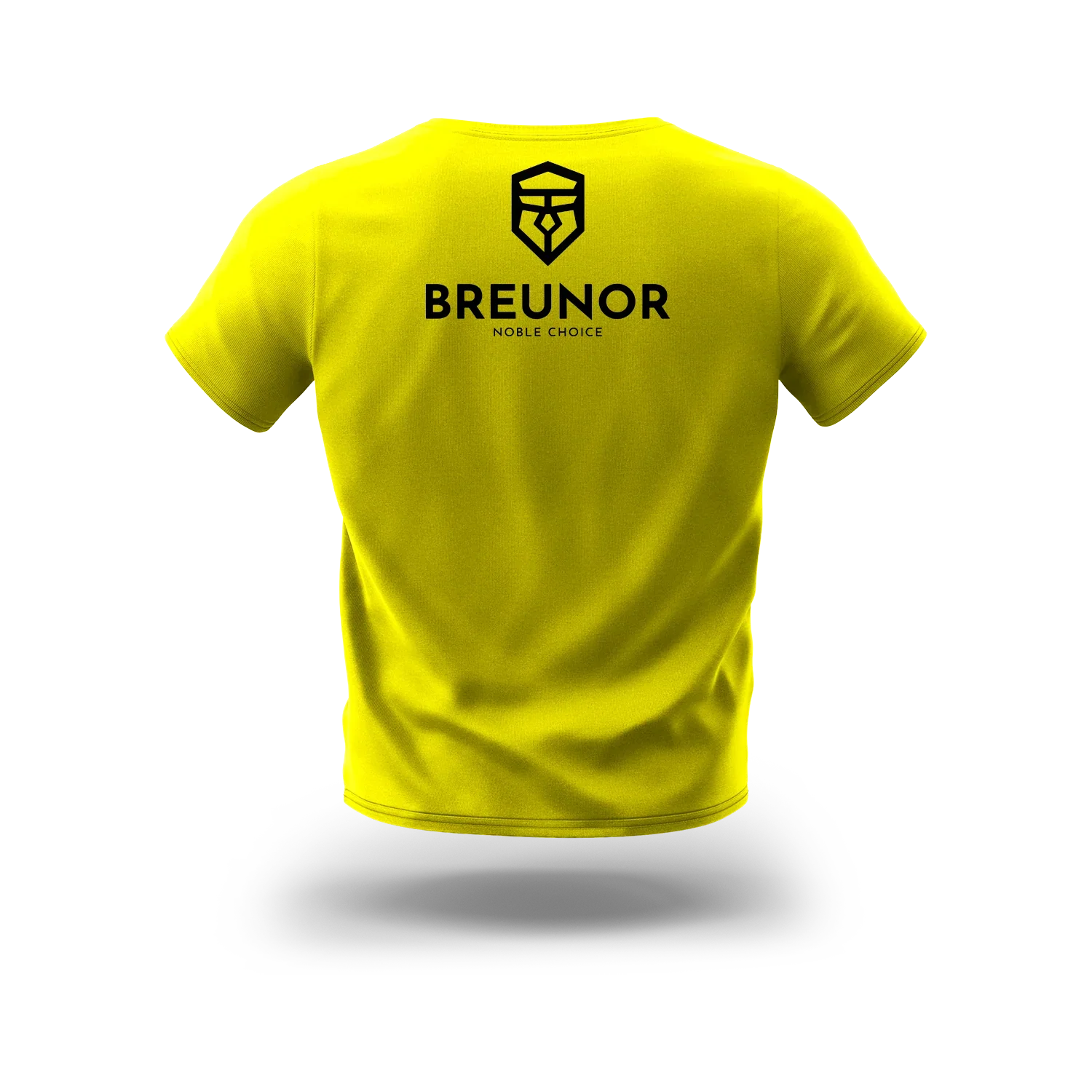 T-Shirt Breunor Gialla 100% Cotone – Taglia L – Maglietta Unisex di Qualità - BREUNOR