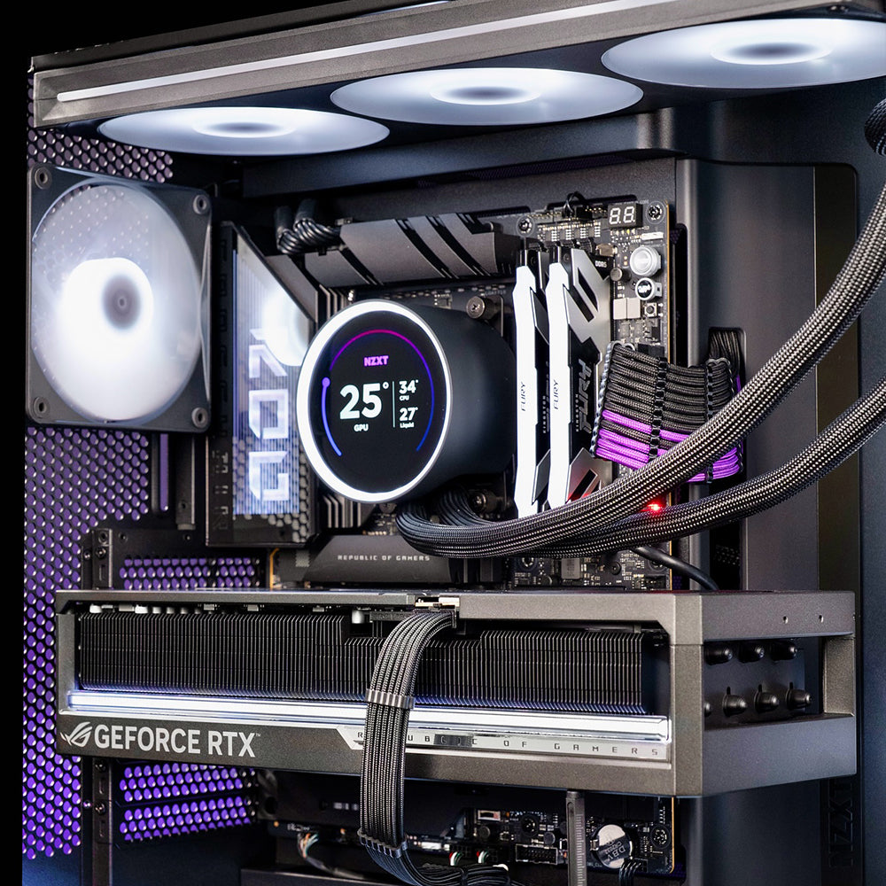 BREUNOR ODIN PREMIUM - Gaming PC Ryzen 7 7800X3D, RTX 5070 12GB, Ram 32Gb DDR5 6800MHz, SSD NVMe 1000GB Gen.5, 360mm AIO, Windows 11 pro