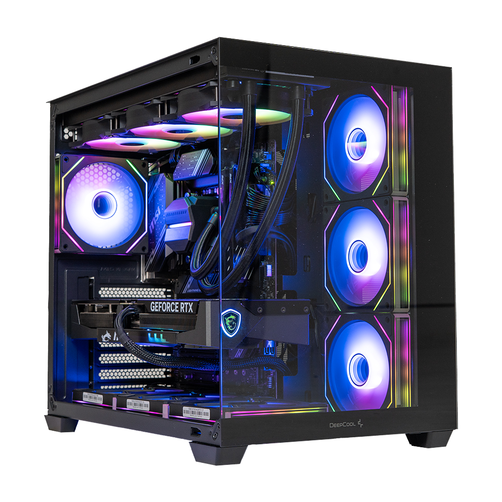 BREUNOR POSEIDONE - PC gaming i9 14900K, RTX 5070 12 Go, RAM 32 Go DDR5 6000 MHz, SSD Nvme 1000 Go, dissipateur thermique liquide 360 mm, Windows 11 Pro