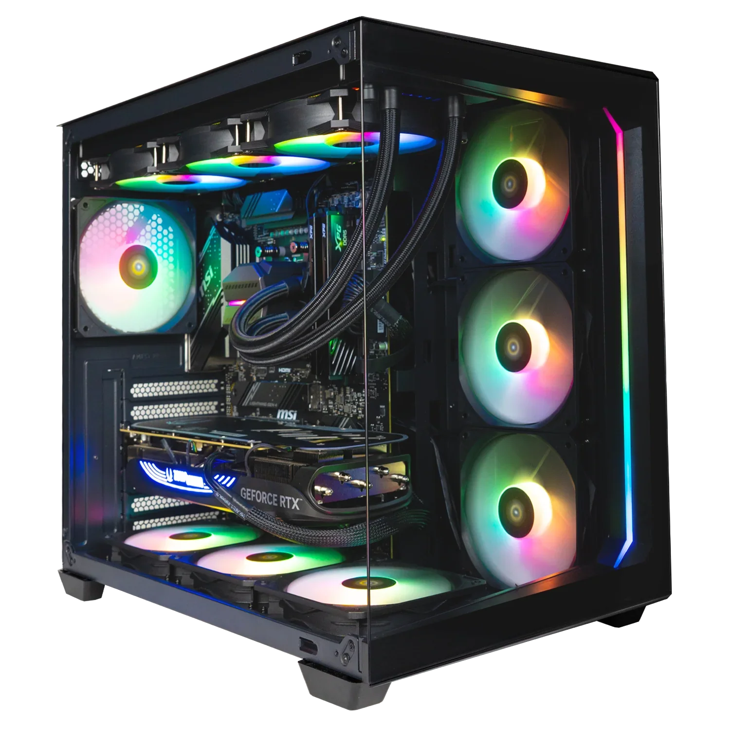 PC GAMING Ryzen 7 9800X3D - 64Gb DDR5 6000MHz ADATA XPG CL30 - SAMSUNG Memorie 990 PRO - B3663 - BREUNOR