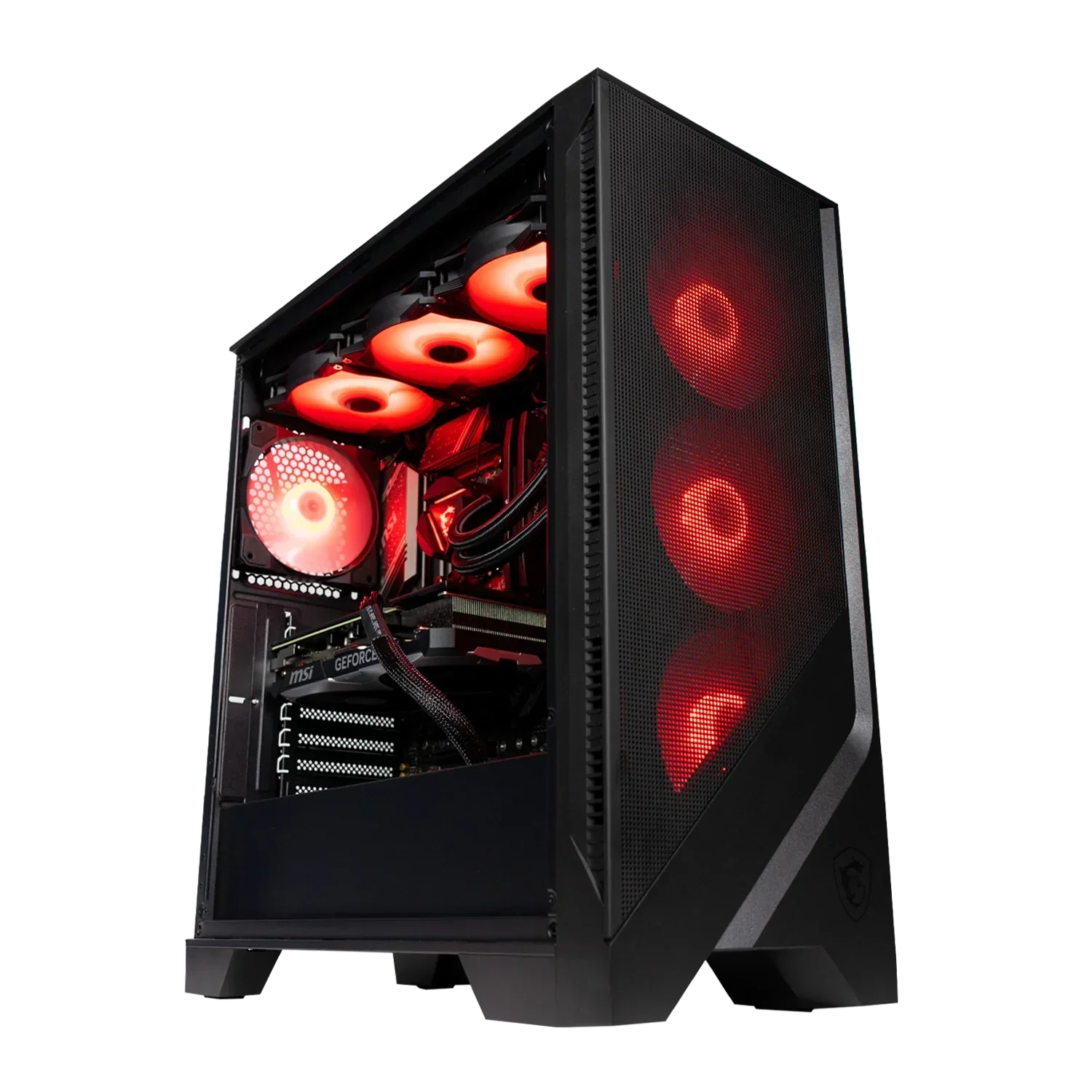 BREUNOR CERBERUS - PC Gaming Intel i7 14700K, RTX 5070 12GB, RAM 32GB DDr5 , SSD 2TB NVMe, AIO 360mm, Windows 11 PRO + Monitor Gaming MSI 24,5" - BREUNOR