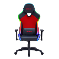 Sedia Gaming Nuwo RGB Rapture Red – Comfort Ergonomico con Illuminazione RGB Integrata