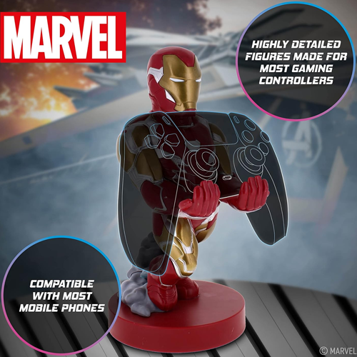 Iron Man Supporto Controller e Telefono - Porta Gamepad , PC , PlayStation e la Maggior Parte dei Controller