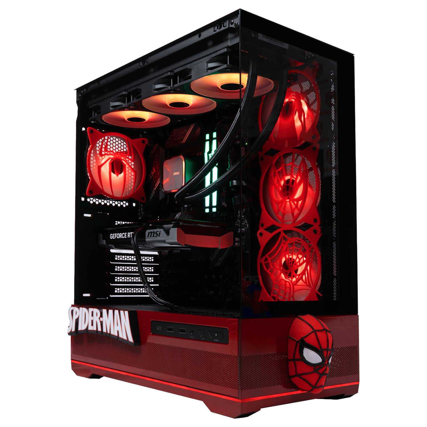 BREUNOR KALI - PC Gaming Ryzen 5 7600 6 cœurs, RTX 5070 12 Go, RAM 32 Go DDR5 6000 MHz, SSD 1000 Go, dissipateur thermique tour, Windows 11 PRO