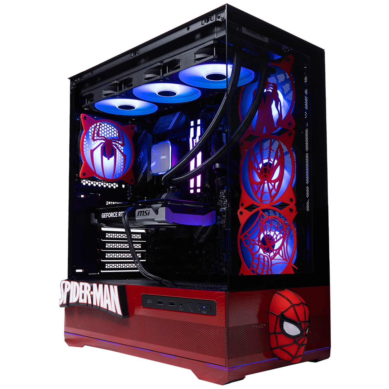 BREUNOR KALI - PC Gaming Ryzen 5 7600 6 cœurs, RTX 5070 12 Go, RAM 32 Go DDR5 6000 MHz, SSD 1000 Go, dissipateur thermique tour, Windows 11 PRO