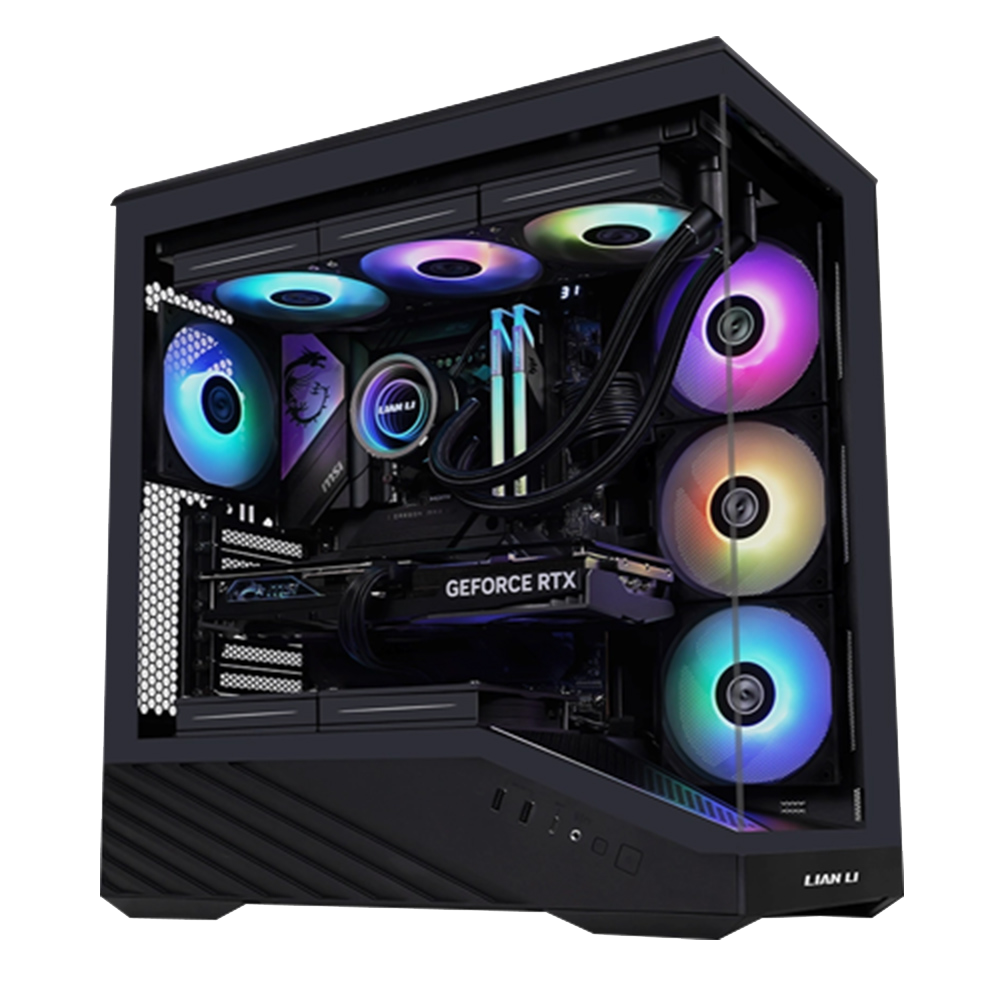 BREUNOR STRIFE - PC Gaming Ryzen 7 9850X3D , RX 9070 XT 16GB, Ram 32Gb DDr5 6000MHz, SSD NVMe 1000GB, Dissipatore a liquido 360mm, Windows 11 pro