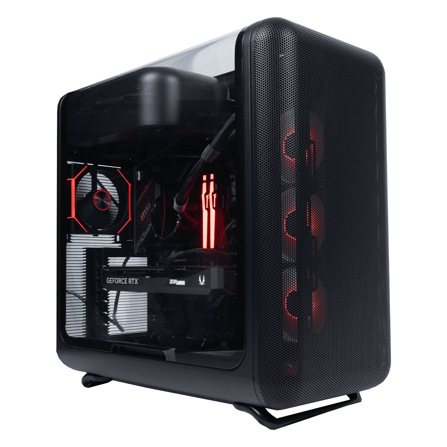 BREUNOR POSEIDONE - PC gaming i9 14900K, RTX 5070 12 Go, RAM 32 Go DDR5 6000 MHz, SSD Nvme 1000 Go, dissipateur thermique liquide 360 mm, Windows 11 Pro