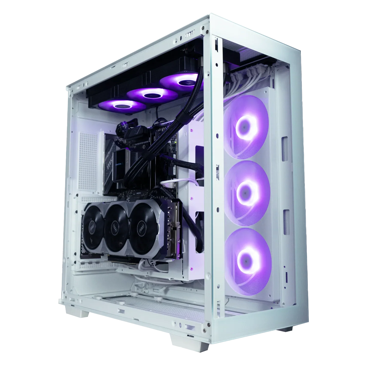 BREUNOR ICEFLOW - PC GAMING Intel i9 14900K , RTX 5070 12GB, RAM 32GB DDR5 , SSD 1000GB, Dissipatore a Liquido 360mm LCD, Windows 11 PRO - BREUNOR