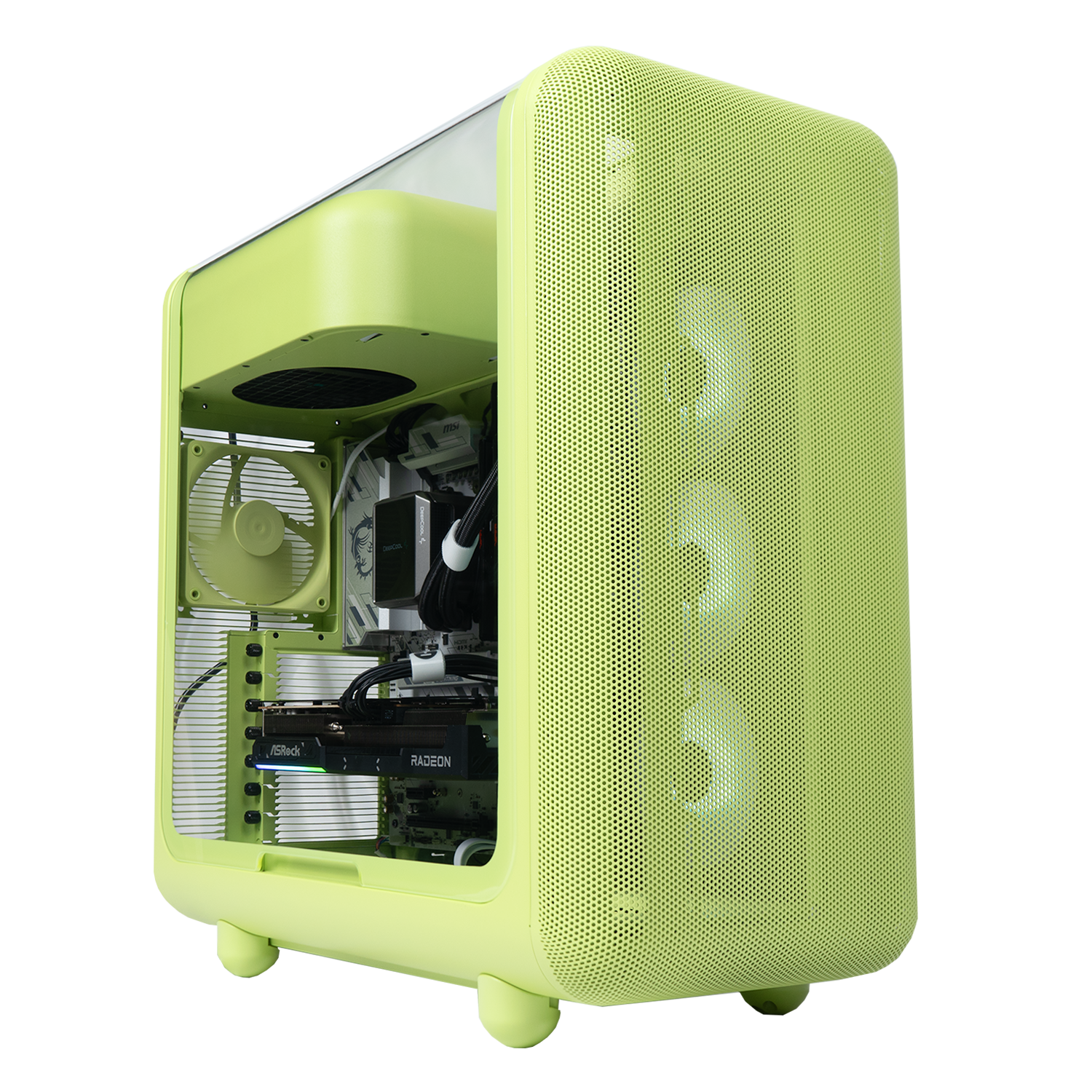 BREUNOR KANAE EXPRESS - PC Gaming Ryzen 9 7950X3D, RX 9070 XT 16GB, RAM 32GB DDr5 6000MHz, SSD 1000GB NVMe, Dissipatore a liquido 360mm, Windows 11 PRO