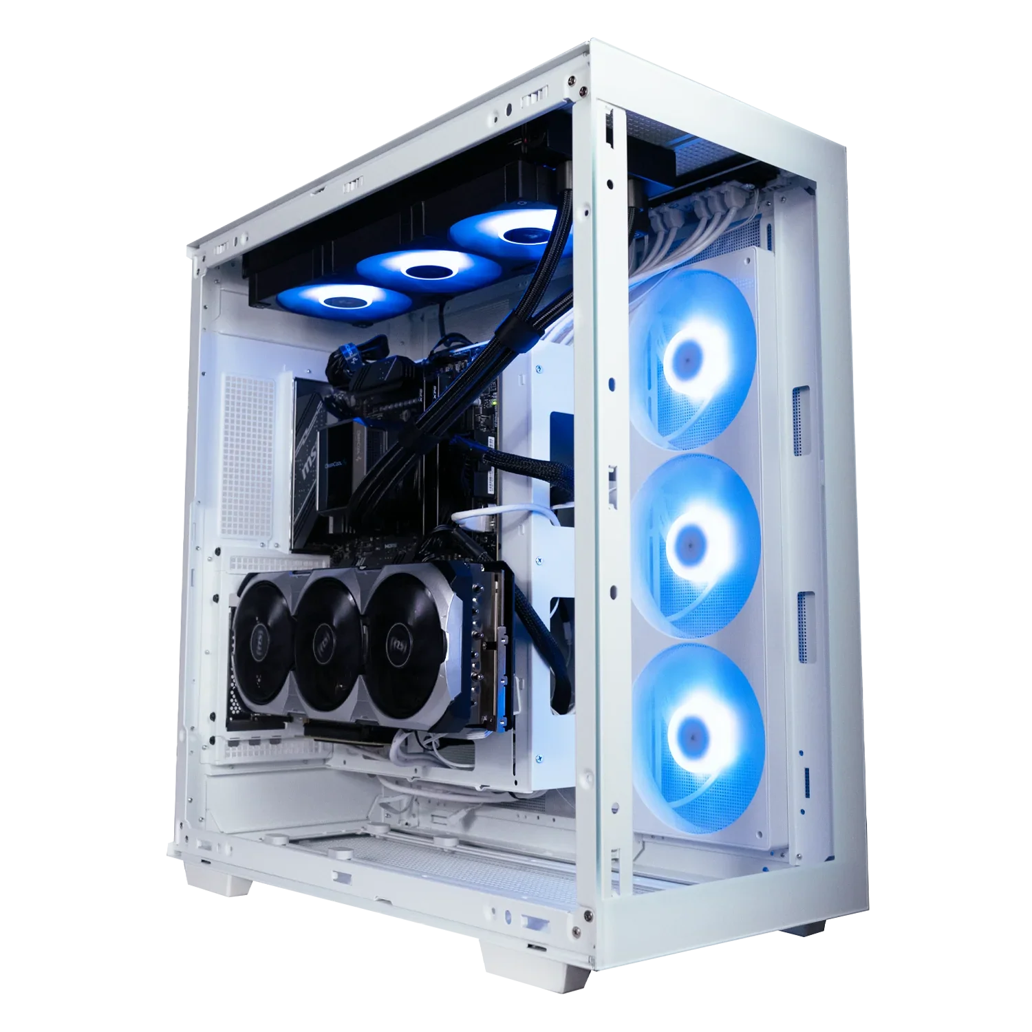 BREUNOR ICEFLOW - PC GAMING Intel i9 14900K , RTX 5070 12GB, RAM 32GB DDR5 , SSD 1000GB, Dissipatore a Liquido 360mm LCD, Windows 11 PRO - BREUNOR