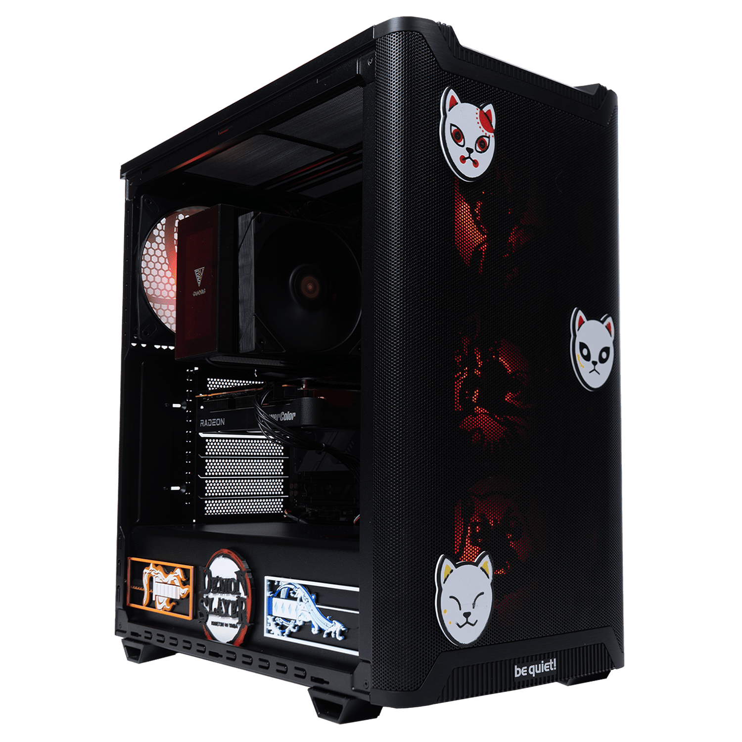 SPÉCIALISTE BREUNOR - PC Gaming Ryzen 7 7800X3D jusqu'à 5,00 GHz, RX 7900GRE 16 Go, Ram 32 Go DDr5 6000 MHz, SSD NVMe 1000 Go, dissipateur thermique liquide 240 mm, Windows 11 pro, PC de bureau Gaming