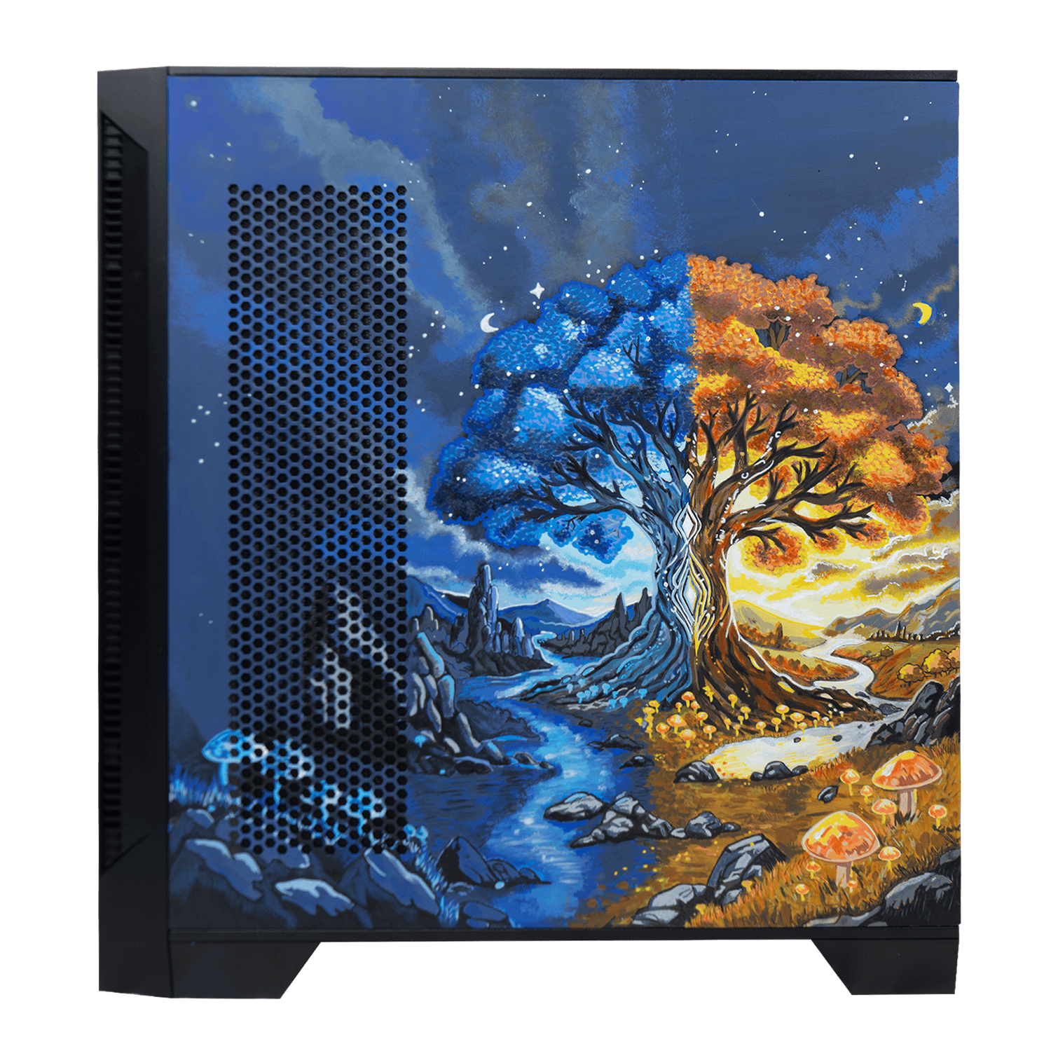 BREUNOR WORLD OF WARCRAFT EXPRESS - Pc Gaming Ryzen 7 9800X3D, RTX 5070 12GB LIMITED EDITION , Ram 32Gb DDR5 , SSD 1TB, LIQUID 360MM LCD , W11 PRO