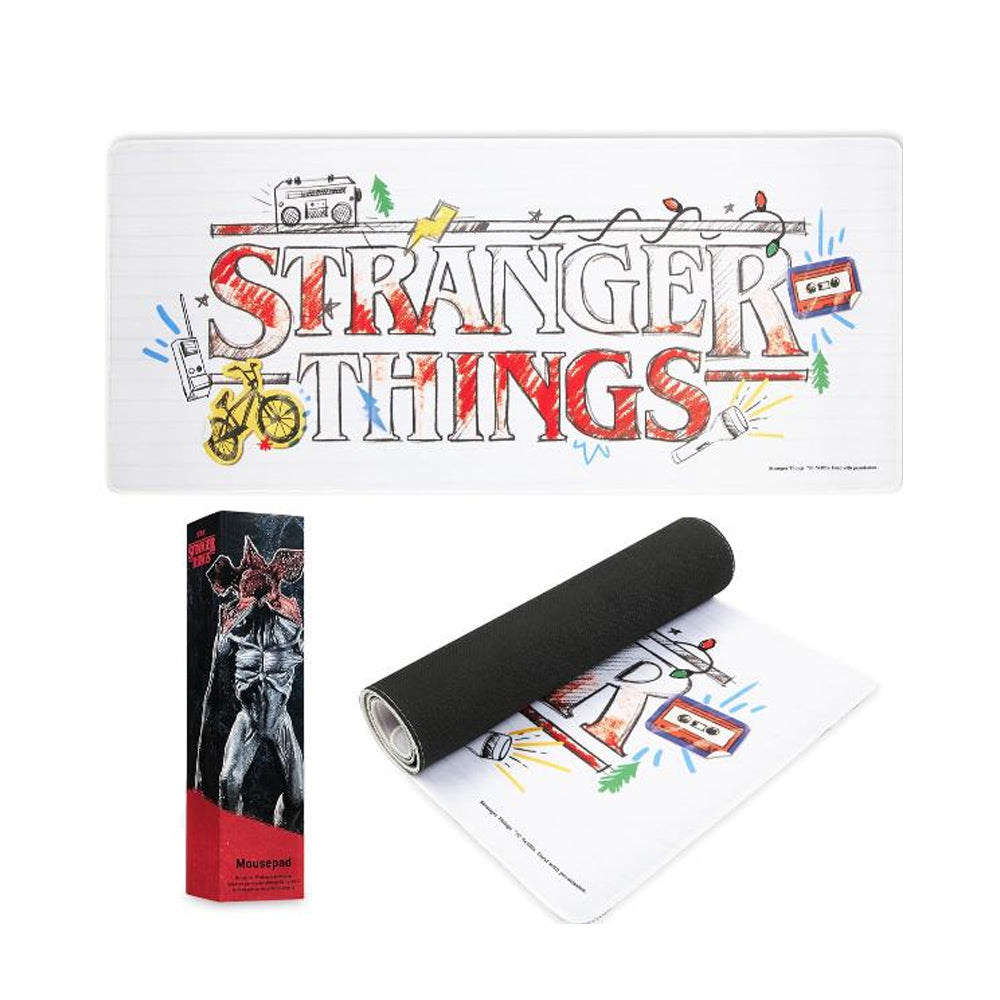 Tappetino per mouse XXL 800 x 300 mm – XXL Mousepad – STRANGER THINGS