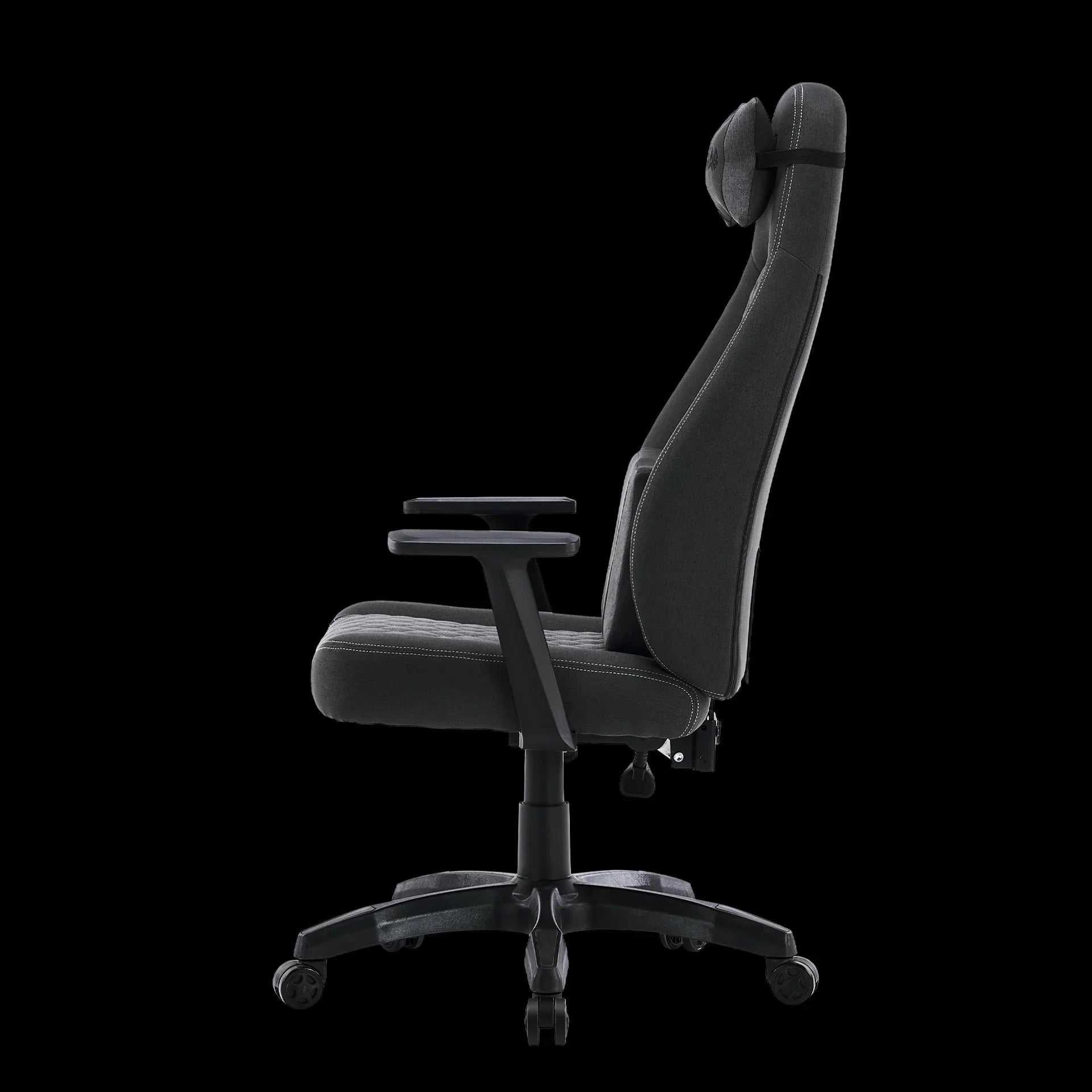 SEDIA DA GAMING IN MICROFIBRA GRIGIO/NERA GAMDIAS ZELUS E4 WEAVE L GB REGOLABILE - BREUNOR