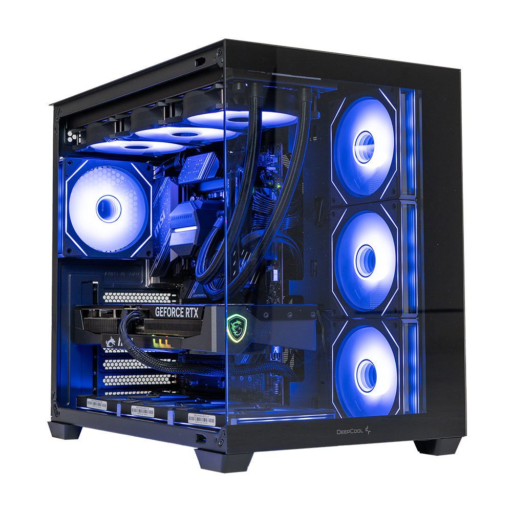 BREUNOR WALKER EXPRESS - PC Gaming Ryzen 7 7800X3D , RTX 5070 12GB, Ram 32GB DDR5 6000MHz, SSD 1000GB NVMe, Dissipatore a Liquido 360mm, Windows 11 Pro