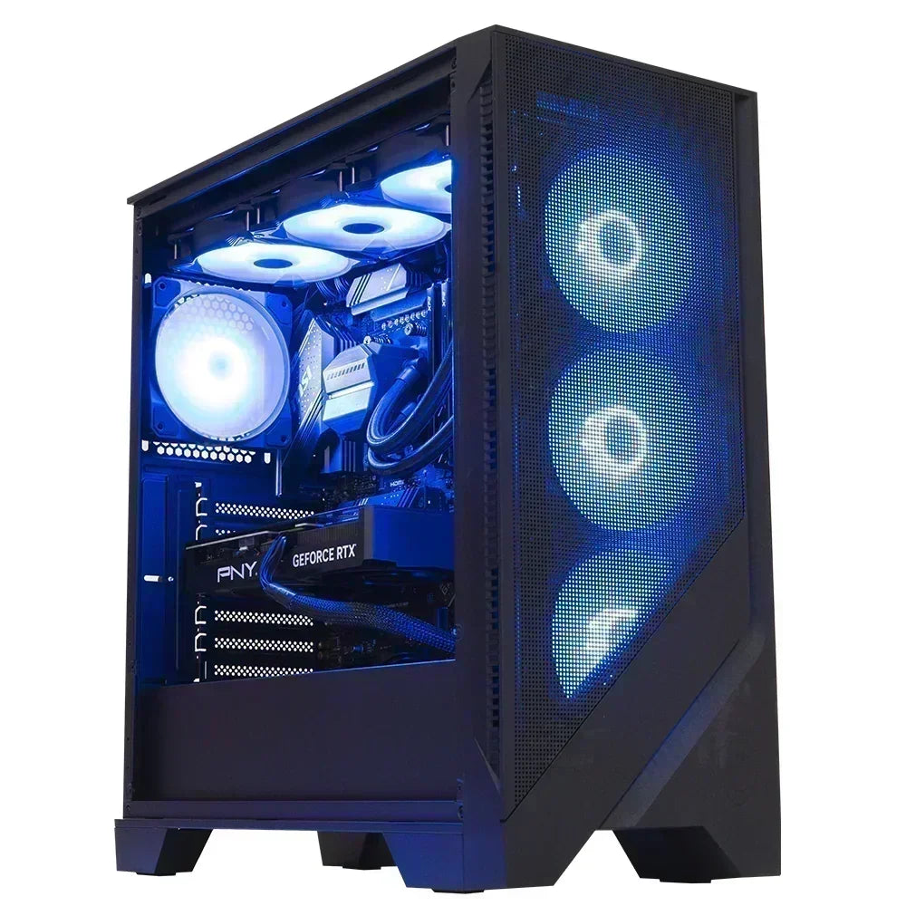 PC GAMING i7 14700K - RTX 5070 12GB - NVMe 2000GB - HARD DISK 4 TB + MSI G255F Monitor Gaming 24,5", 180 Hz - B3851 - BREUNOR