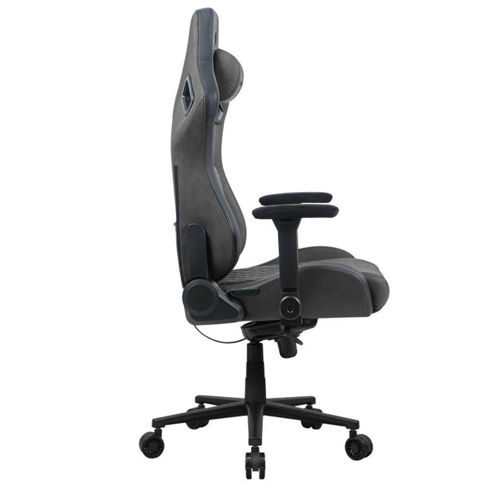 Sedia Gaming Cougar DEFENSOR S JET GRAY F , In acciaio rinforzato con Schienale Reclinabile a 170°