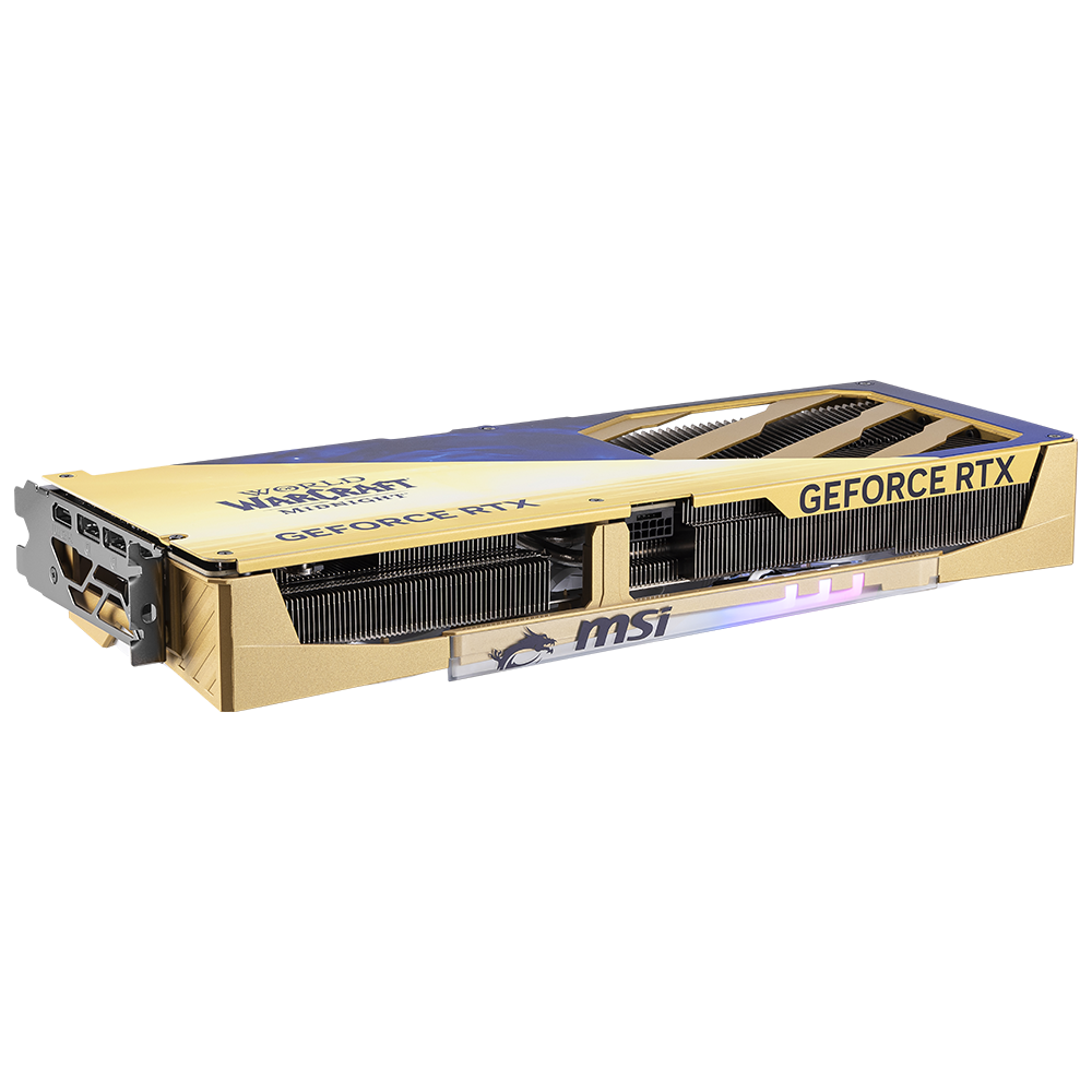 MSI GeForce RTX 5070 12G WORLD OF WARCRAFT LIGHT LIMITED EDITION – GDDR7, 28Gbps, PCIe 5.0, HDMI 2.1, DP 2.1