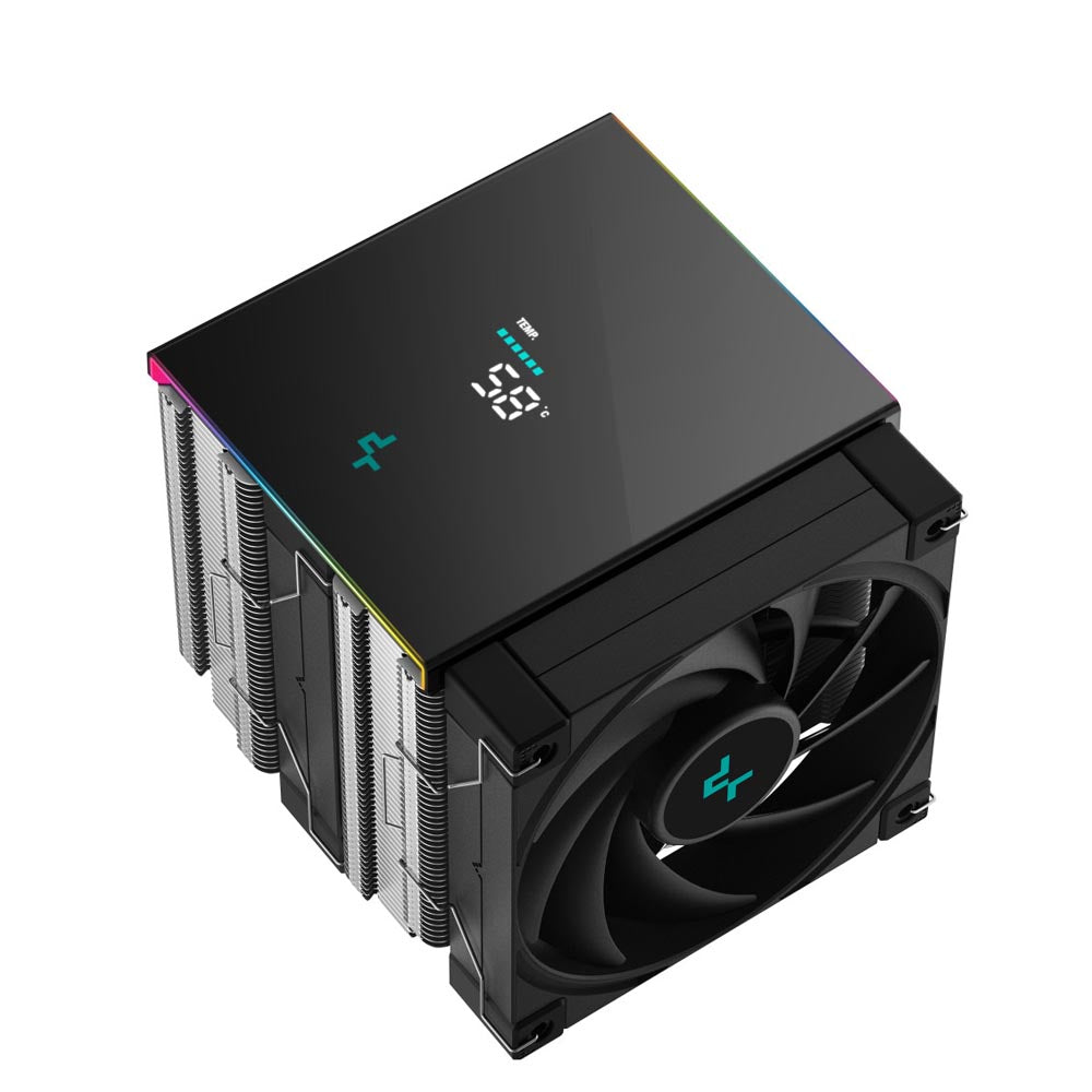 BREUNOR UBBE - PC GAMING Ryzen 5 9600X fino a 5.40 GHz, RTX 5070 12GB, RAM 32GB DDR5 , SSD 1TB, Dissipatore a Torre CON DISPLAY 4.3'' LCD , W11