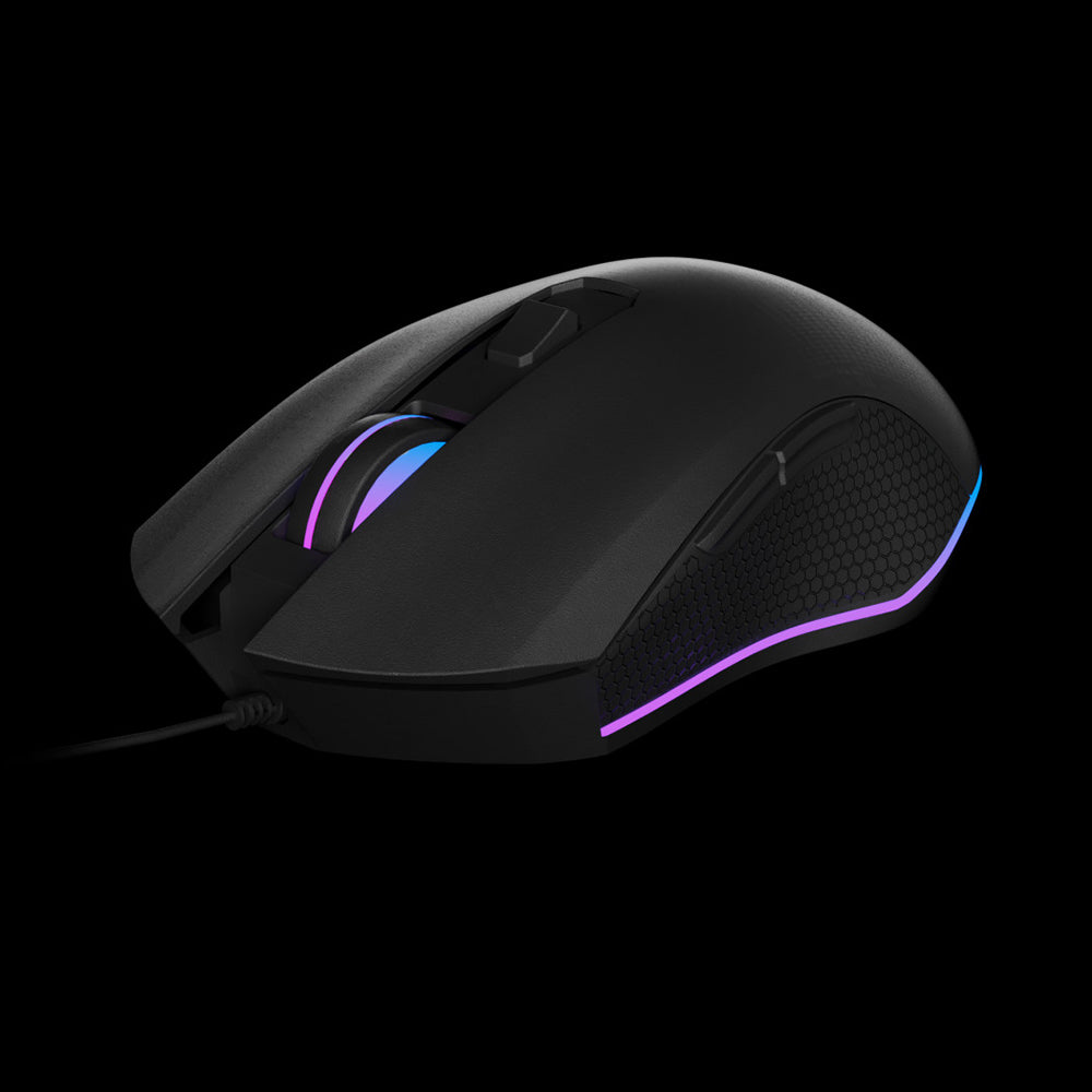 KIT TASTIERA E MOUSE MECCANICA GAMDIAS HERMES E6 , RETTROILLUMINATA , SWITCH ROSSI