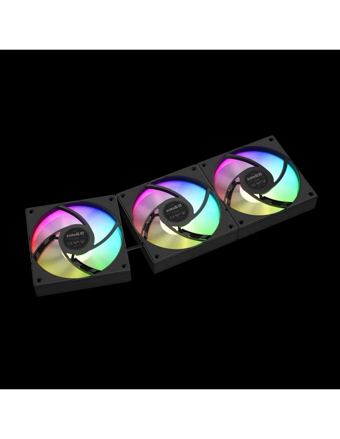 Dissipatore a Liquido GAMDIAS AURA GL360 V2 ARGB Nero 3xFAN ARGB LGA2066 1700 - BREUNOR