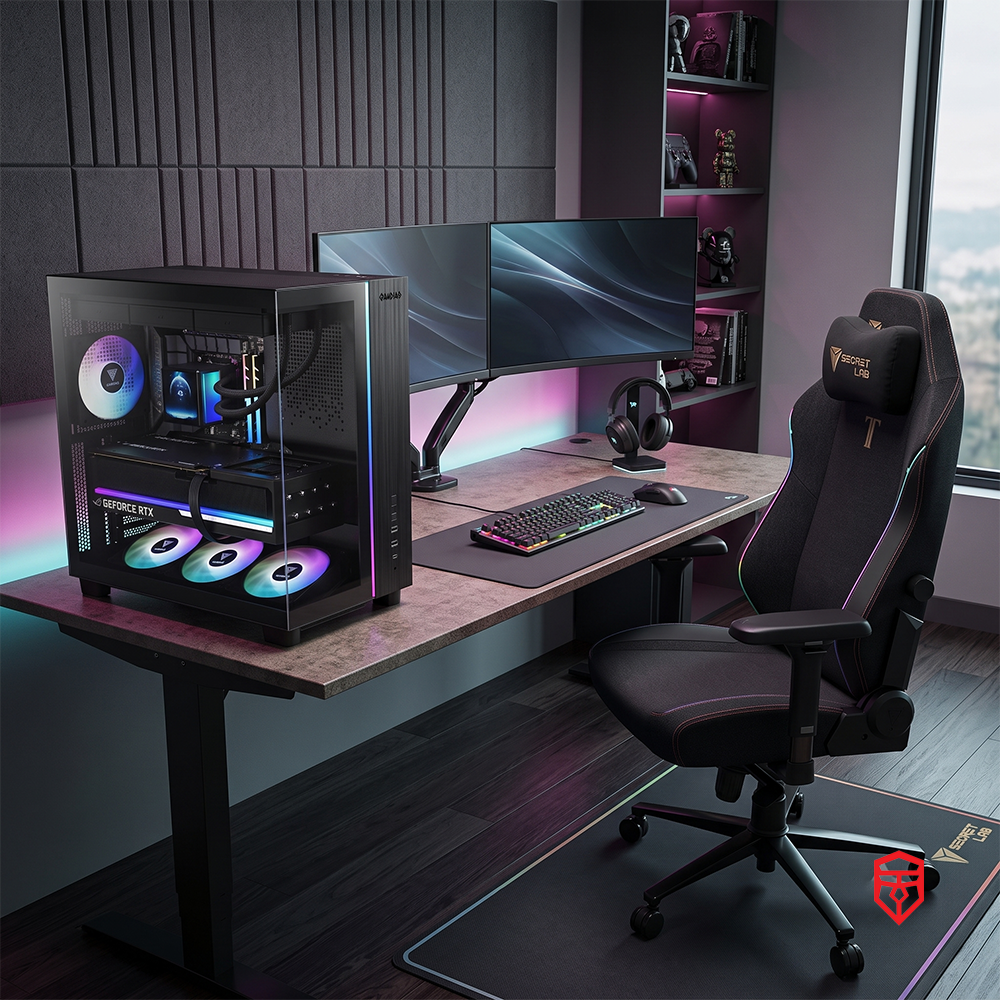 BREUNOR ODIN V2 EXPRESS - PC Gaming Ryzen 7 7800X3D , RTX 5070 12GB, Ram 32GB DDR5 6000MHz, SSD 1000GB NVMe, Dissipatore a Liquido 360mm, Windows 11 Pro