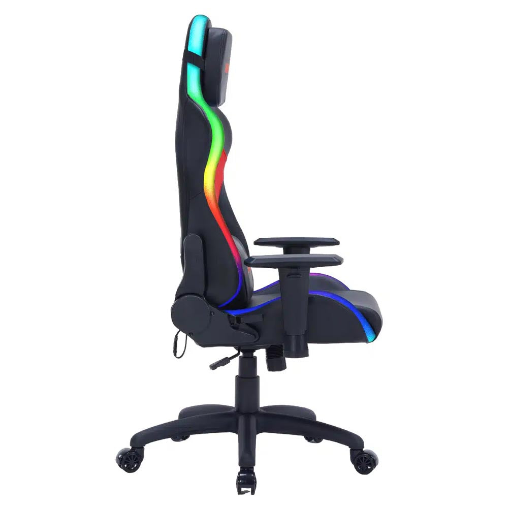 Sedia Gaming Nuwo RGB Rapture Red – Comfort Ergonomico con Illuminazione RGB Integrata
