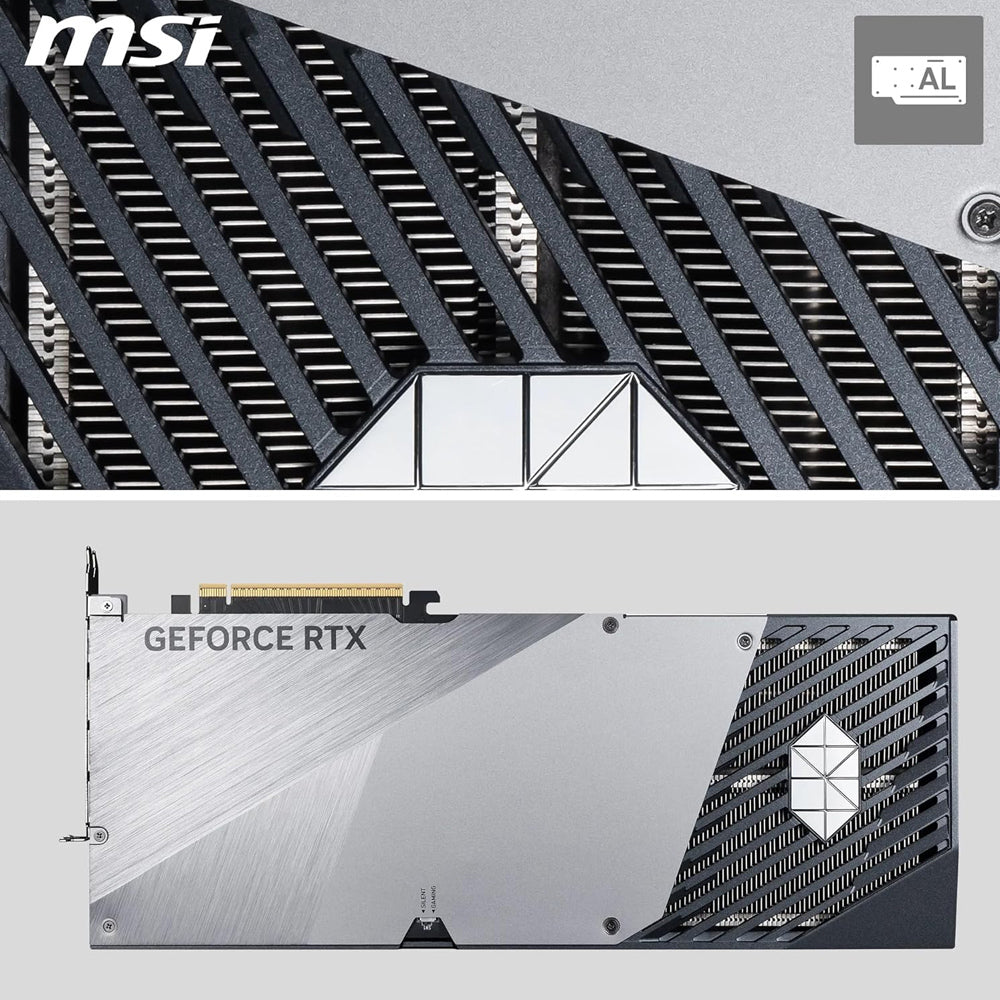 MSI GeForce RTX 5090 32G SUPRIM SOC GDDR7 512bit, scheda video con frequenza di boost fino a 2580 MHz, PCIe Gen