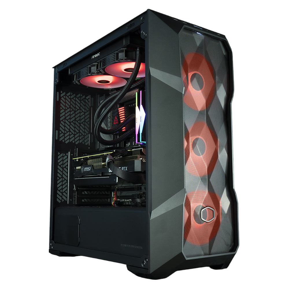 BREUNOR MORGANA EXPRESS - PC GAMING i7 12700F fino a 4,90GHz, RTX 5060Ti 8GB, RAM DDR4 32GB, SSD NVMe 1000GB, Dissipatore a liquido 360mm, W11