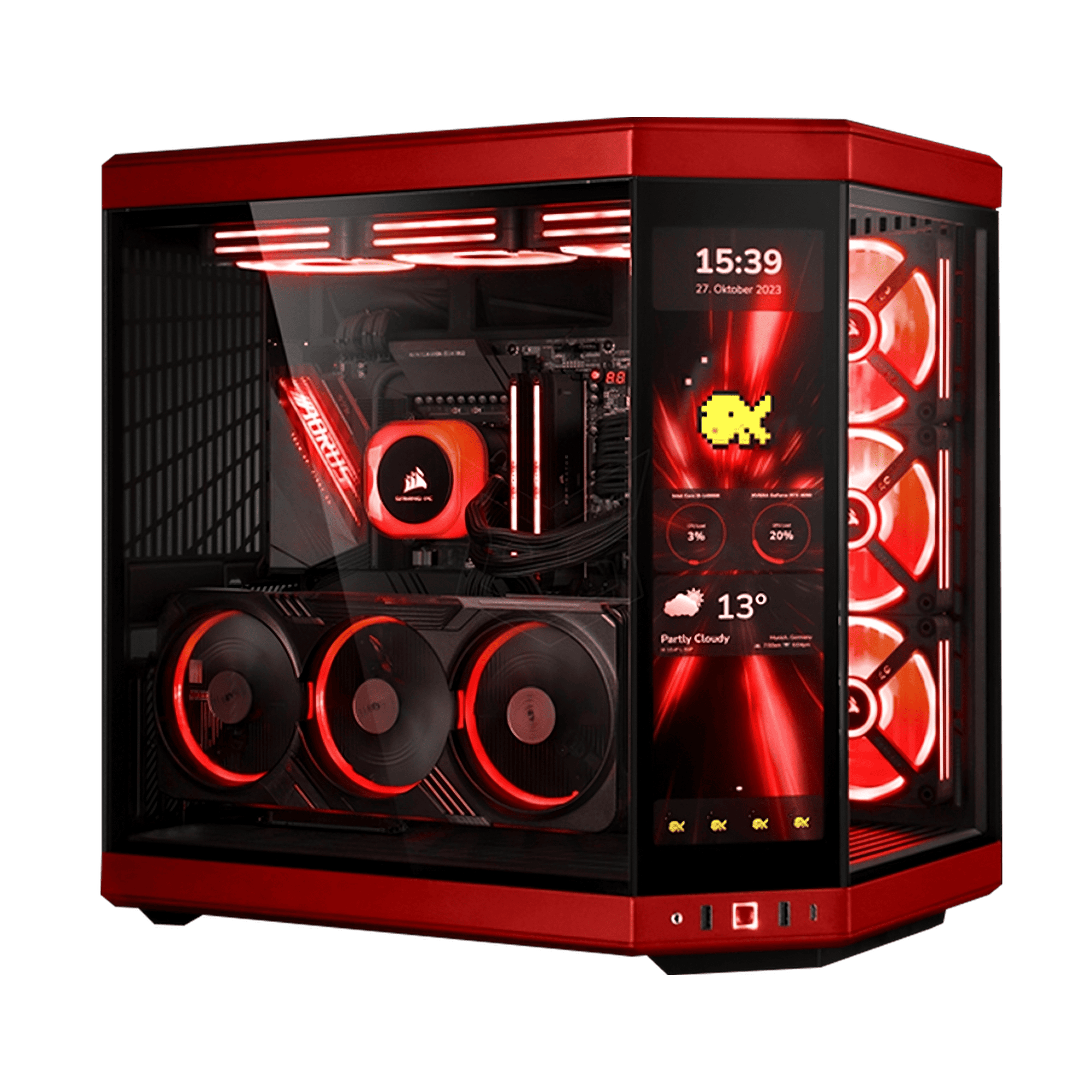 BREUNOR SENSEI PREMIUM - PC Gaming i9 14900K, RTX 5080 16GB, Ram 32Gb DDR5 6800MHz, SSD NVMe 2TB Gen.5, AIO 360mm, Windows 11 Pro