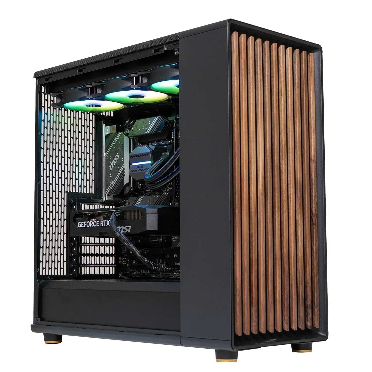 BREUNOR INSTANTX - Pc fisso Ultra 9 285K fino a 5.70Ghz 24 core, RTX 5070 12GB, Ram 32GB DDR5, SSD Nvme 1000GB, Dissipatore a Liquido 240mm, Windows 11 Pro - BREUNOR