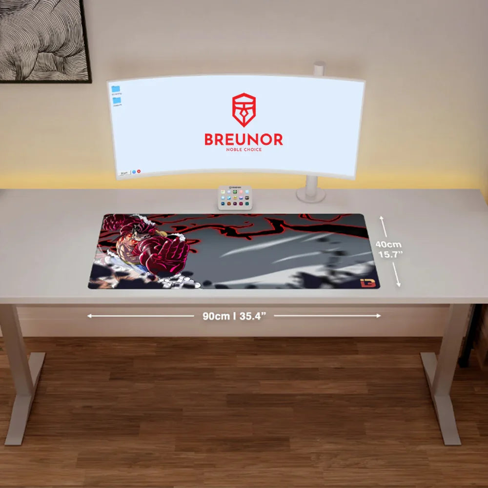 Tappetino per mouse XXL 900 x 400 mm – XXL Mousepad – ( GEAR 4 ) - BREUNOR