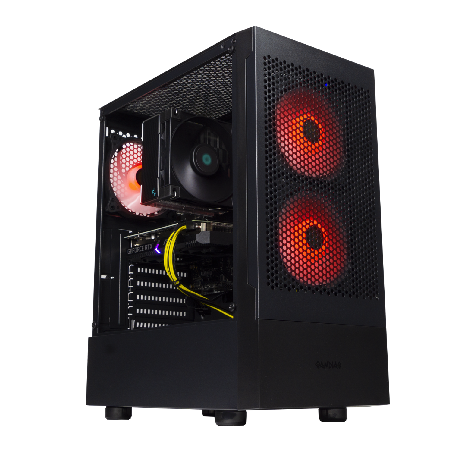 PC Gaming RYZEN 5 5600 6 CORE, RTX 3060 12GB, Ram 16Gb 3200MHz, SSD Nvme 250Gb + Hdd 1000Gb, Tower heatsink, Windows 11 pro