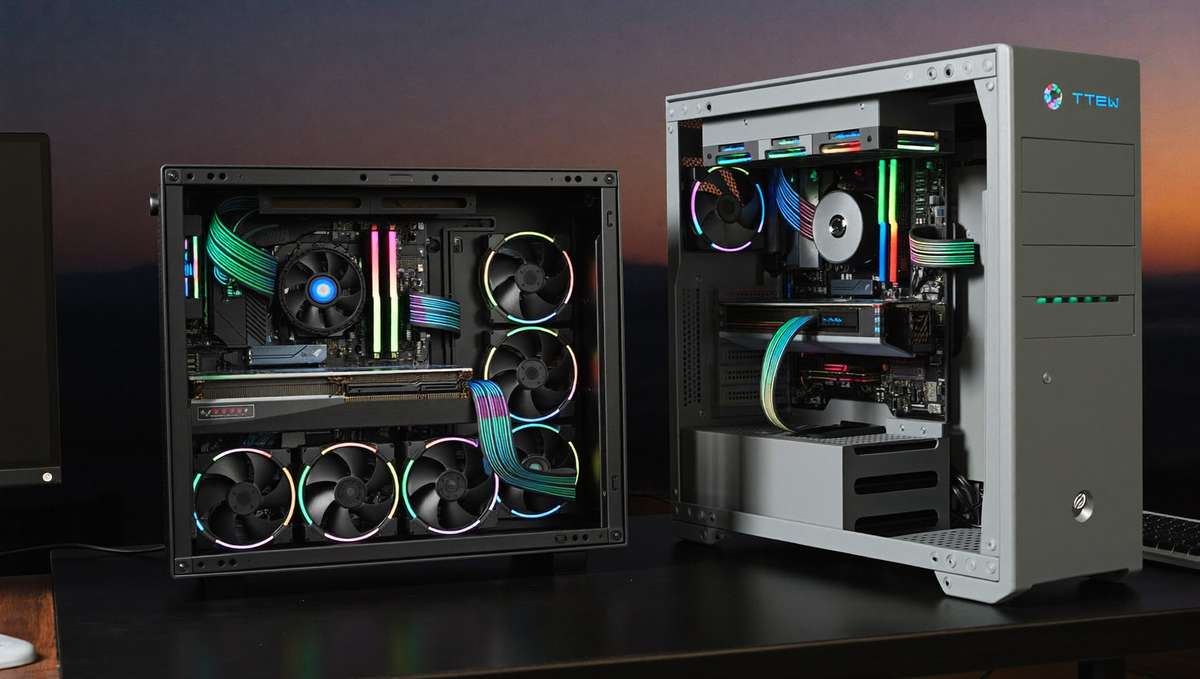 Confronto tra PC gaming assemblato su misura e preassemblato di fabbrica