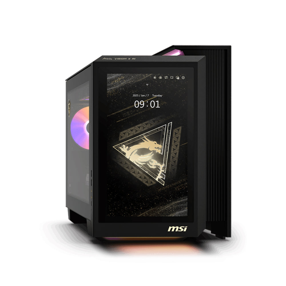 MEG VISION X AI - PC GAMING Intel Core Utra 9 285K, RTX 5080 16GB, RAM 64 GB 6000MHz, PSU 1200W, LIQUID 360MM RGB , Win 11