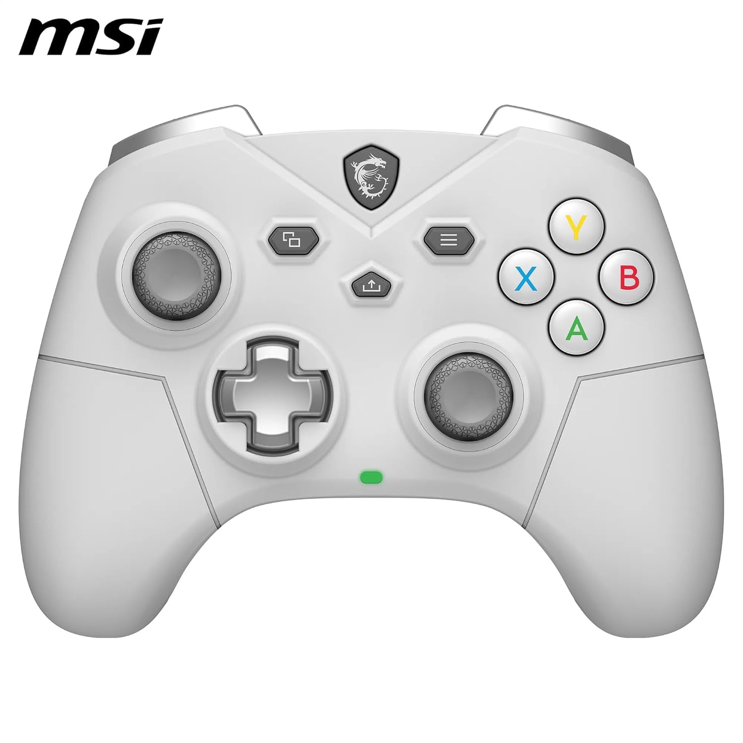 JOYPAD WIRELESS BIANCO MSI FORCE GC300 Bluetooth, USB Type-C a A - Cablato/Wireless , Gamepad Controller MSI